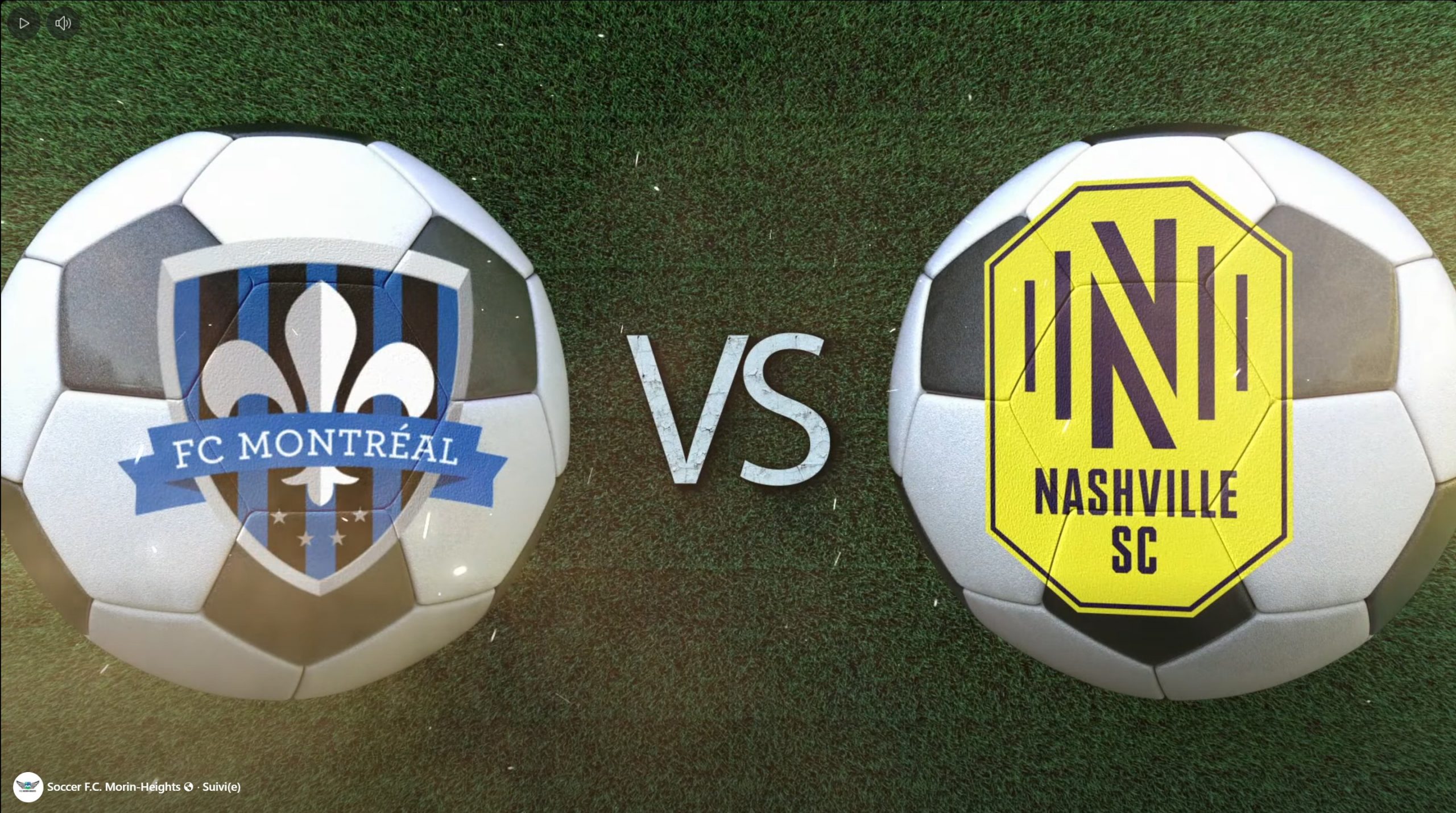 Match du FC Montreal